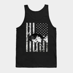 Striking Splendor Ostrich Portrait Shirt Tank Top